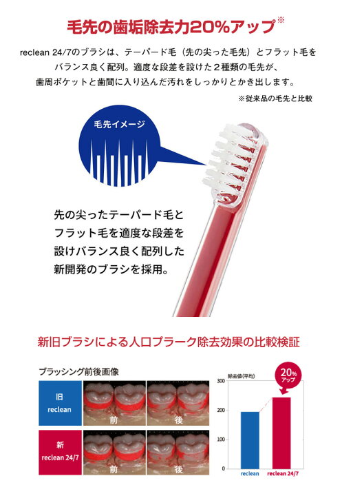 楽天市場】reclean 24/7 リクリーン 超音波歯ブラシ 伊藤超短波 超音波 