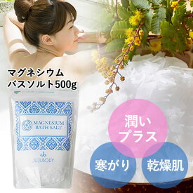【マグネシウムバスソルト 500g バスソルト】パウダー ギフト マグネシウム入浴剤 エプソムソルト にがり温泉 にがり温浴 塩化マグネシウム 温活　肌に優しい 経済的