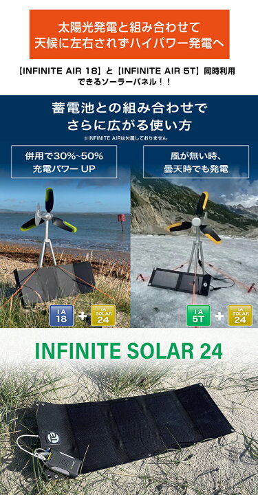 楽天市場】INFINITE SOLAR 24 ソーラー24【専用オプション 
