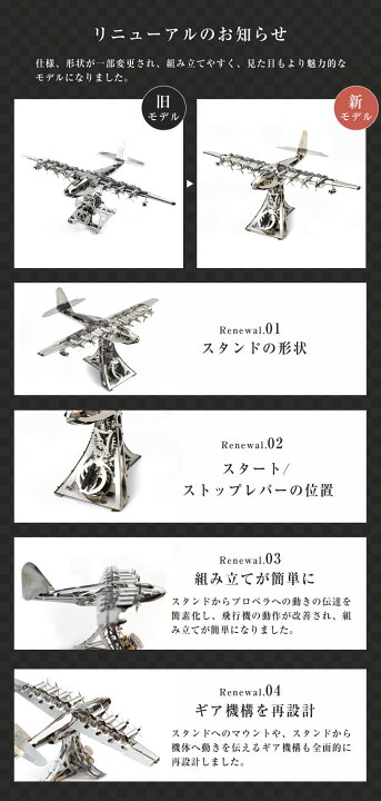楽天市場】Time for Machine 超精巧なステンレス製の組み立てキット 