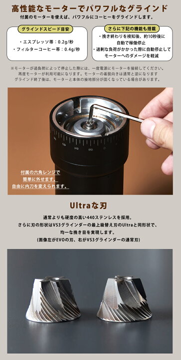 楽天市場】Varia EVO ハイブリッドグラインダー【珈琲豆の特典付 