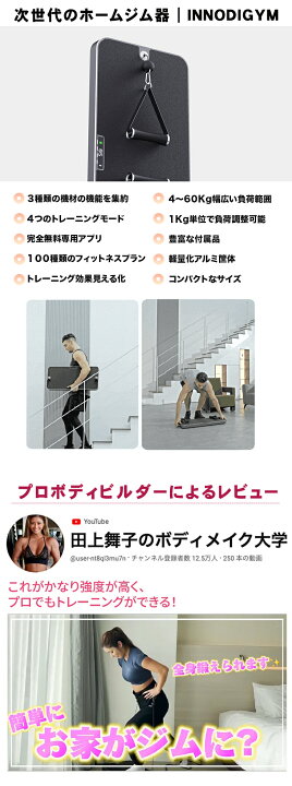 楽天市場】【4000円OFFクーポン利用可】INNODIGYM インノディジム 