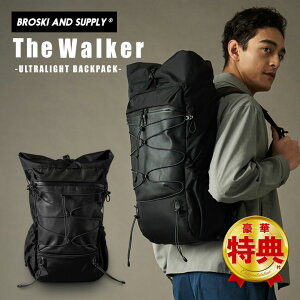 BROSKI AND SUPPLY The Walker�iBBOM-1335�j�����b�N �o�b�N�p�b�N �J�o�� �� �o�b�O �o�b�N �E���g�����C�g ���[���g�b�v �h�����U�[ �h�� �ϐ���10,000mm �u���X�L�[�A���h�T�v���C �U�E�E�H�[�J�[ ���s