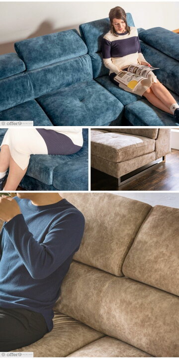 楽天市場】カウチソファ ソファー ソファ カウチソファ コーナー L字  