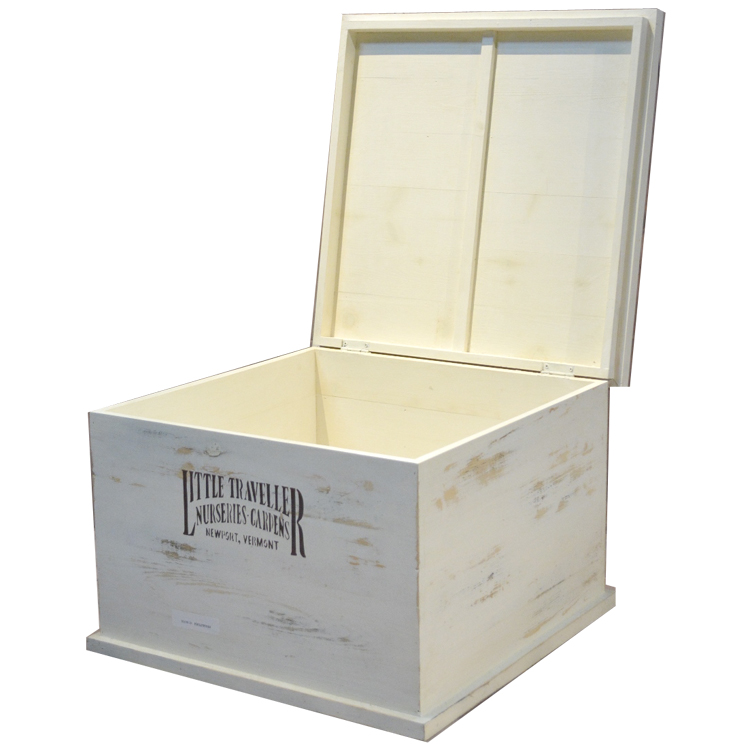 楽天市場】フレンチスタイルの蓋付きボックス 木箱 収納ボックス