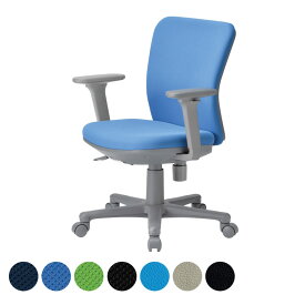 オフィスチェア/可動肘付き・ローバックタイプ/OA-1155AJ事務椅子 オフィスチェアー 学習椅子 勉強椅子 パソコンチェアー デスクチェアー