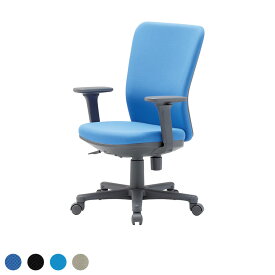 オフィスチェア/可動肘付き・ミドルバックタイプ/OA-1255AJ事務椅子 オフィスチェアー 学習椅子 勉強椅子 パソコンチェアー デスクチェアー