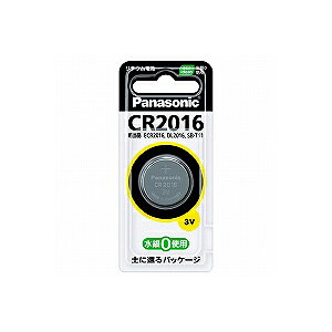 Panasonic �R�C���`���`�E���d�r CR2016 1��