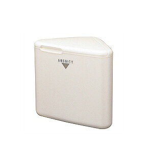 L・トイレコーナー AL三角型 3.2L コンパクトタイプ 樹脂製 1個 山崎産業 EC-TE-12Z-PC