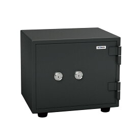 【エーコー】家庭用 小型 耐火金庫 ダブルシリンダー錠 安心2重ロック式 A4用紙収納可 BES-9K2 オフィス 金庫 事務所 店舗 防災対策 防犯 家庭用金庫 頑丈 貴重品
