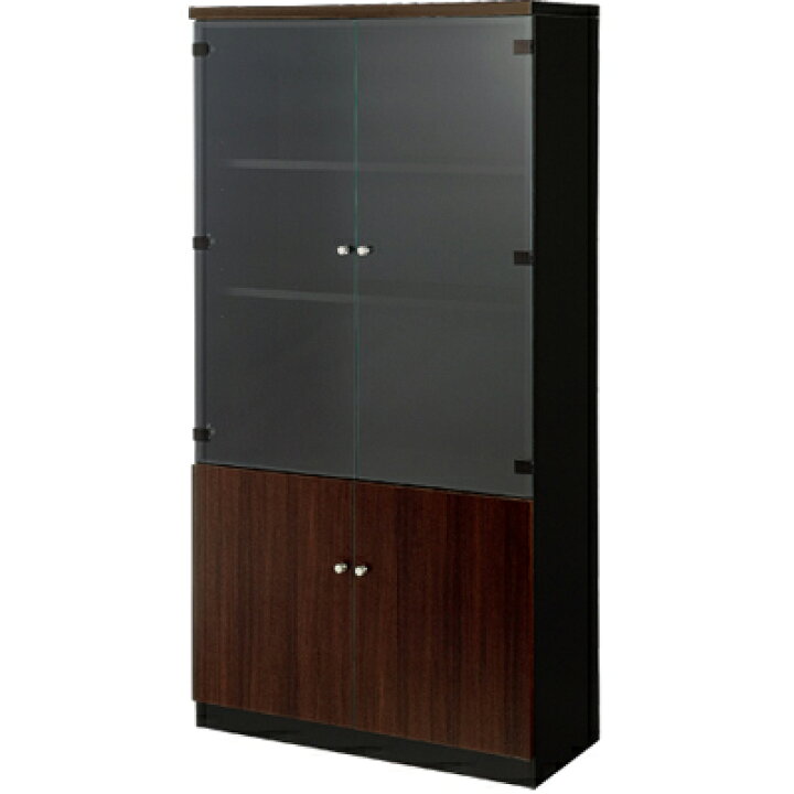 楽天市場】【完成品】PJE役員用家具 ガラス扉 キャビネット 幅900×奥行 