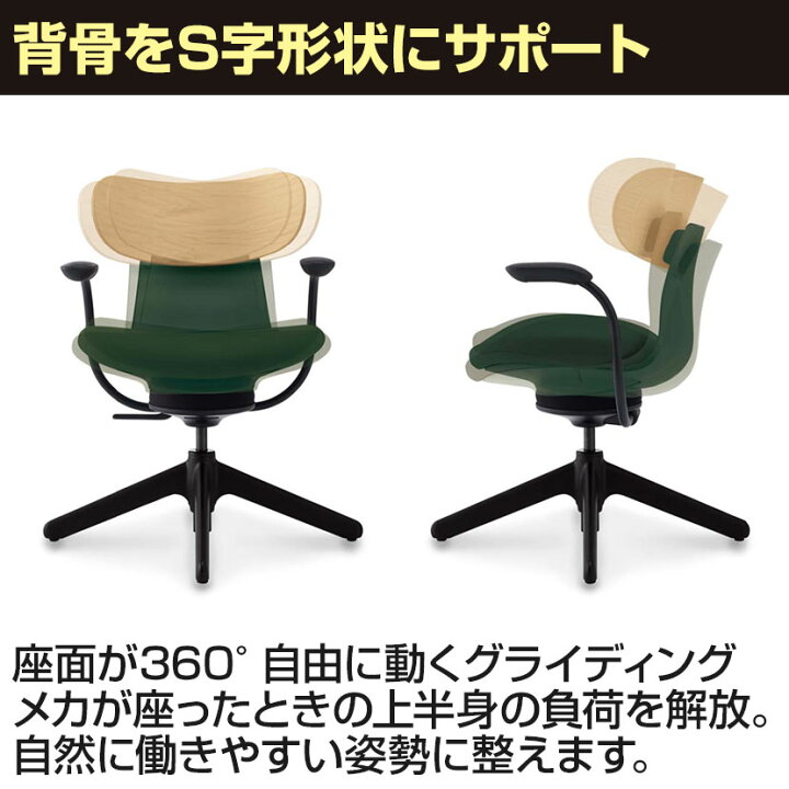 楽天市場】イングライフ ingLIFE オフィスチェア ナイロン脚先(4本脚 