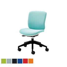 ノーリツイス(NORITSUISU) QR-Cチェア ホワイトシェル仕様 肘なし 布張り QRチェアコンパクトタイプ オフィスチェア パソコンチェア 事務椅子