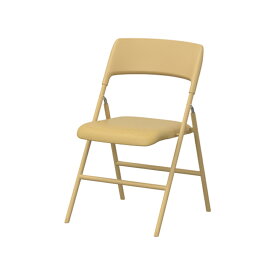 8159DX FXW7 | ライブス フォールディングチェア Lives Folding Chair 折りたたみ椅子 チェア 座パッドタイプ イエローシェル (オカムラ)ミーティングチェア 会議用チェア 会議イス 椅子 チェア 折りたたみ