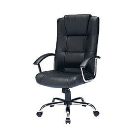 レザーチェア ブラック SNC-L7Kチェア レザー オフィスチェア デスクチェア レザーチェアー chair 椅子 ワークチェア 事務イス オフィスチェアー テレワーク チェア リモートワーク 在宅勤務 在宅ワーク SOHO