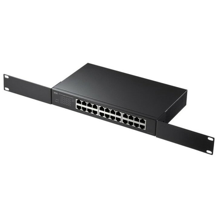 楽天市場】Giga対応スイッチングハブ 24ポート ループ検知機能つき 