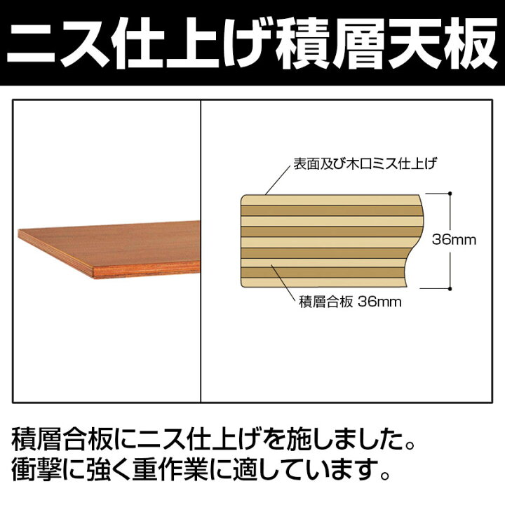 楽天市場】山金工業 ワークテーブルスーパータイプ 均等耐荷重3000kg 