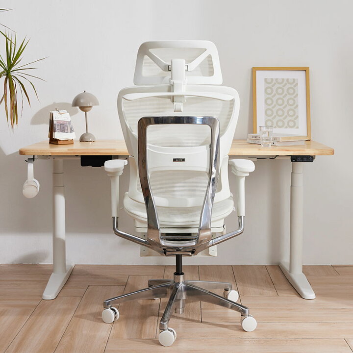 楽天市場】COFO Chair Premium ホワイト ワークチェア メッシュ 人間 