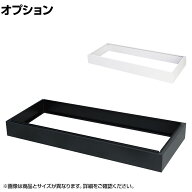 [オプション]スチール書庫 TSシリーズ 引違い書庫浅型(TS-43G・TS-43S)用ベース 幅1198×奥行384×高さ90…