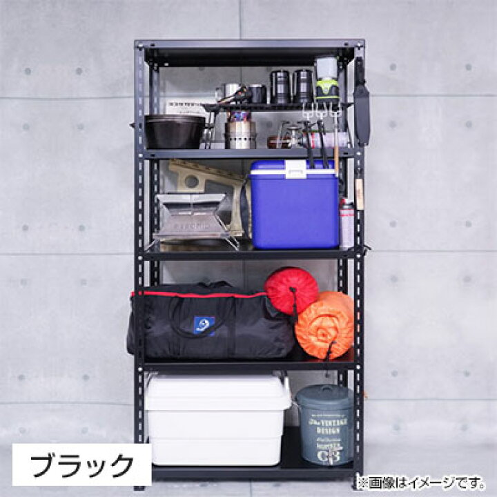 楽天市場】【本体】スチールラック 収納棚 軽量 70kg 4段 幅1800×奥行 