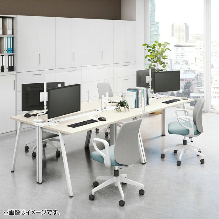 楽天市場】コクヨ リーン LEAN 平机 センター引き出し付き 本体色 