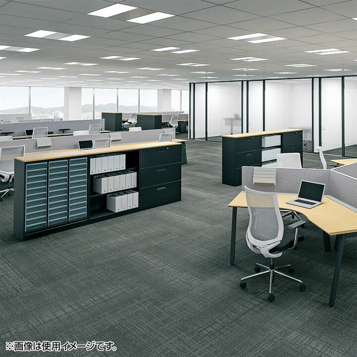 楽天市場】コクヨ エディア EDIA 収納 ブラック オープン 下置き 幅900 