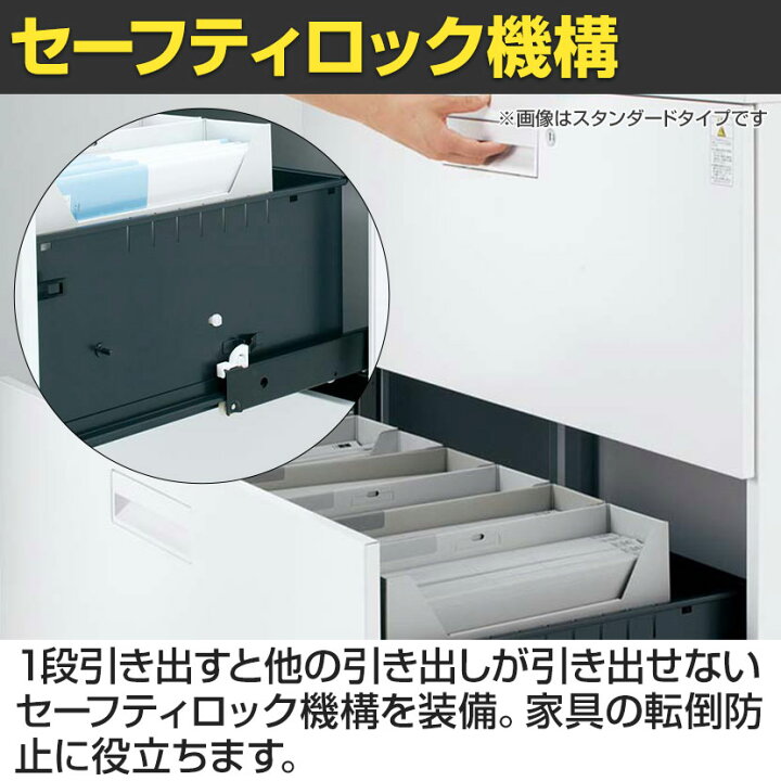 楽天市場】コクヨ エディア EDIA 収納 ブラック ラテラル3段 下置き 