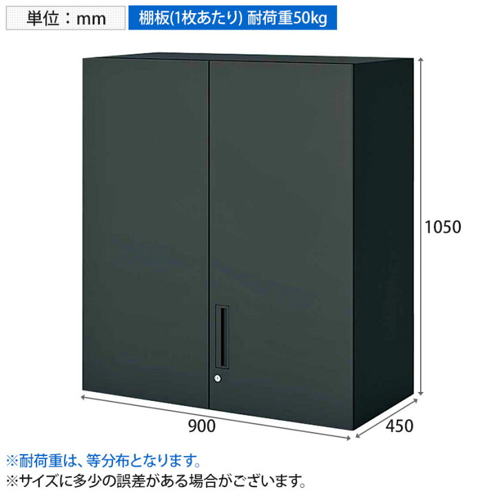 楽天市場】コクヨ エディア EDIA 収納 ブラック 両開き扉 上置き 