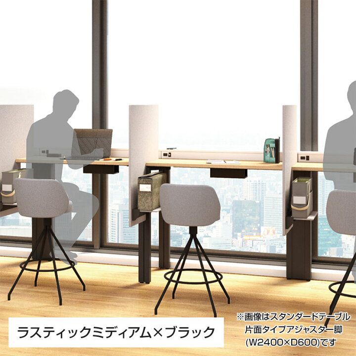 楽天市場】コクヨ WORKFIT ワークフィット サイドリターンテーブル L型 