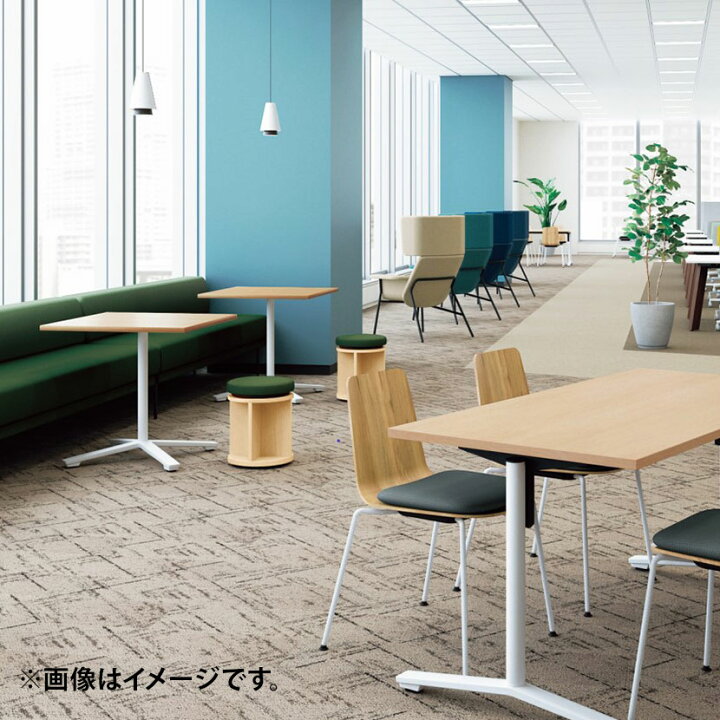 楽天市場】コクヨ VIENA ビエナ ミーティングテーブル 天板固定 正方形 