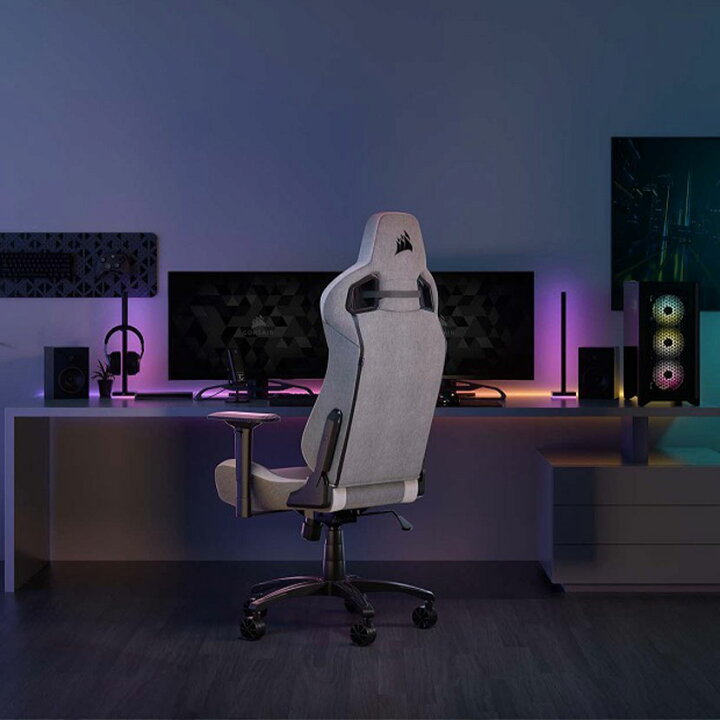 楽天市場】CORSAIR T3 RUSH V2 ゲーミングチェア 肘付き ファブリック 
