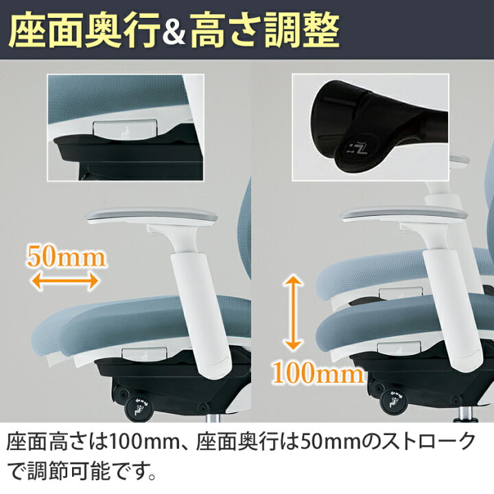 楽天市場】オカムラ シルフィー sylphy ハイバック 背メッシュタイプ 
