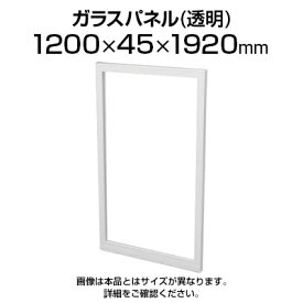 TFパネル透明ガラス TF-1219G W4 幅1200×奥行45×高さ1920mm