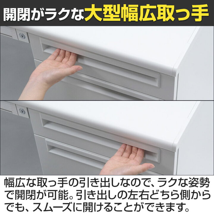 楽天市場】UR-156WA-33 1 US-W スチールデスク 両袖机 オフィスデスク 