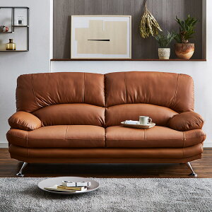 3人掛け ソファ ハイバック Sweet スイート ソファー セミオーダー 革張り ファブリック 脚選択 耐久性 肘掛 シンプル 幅1850×奥行920×高さ910mm