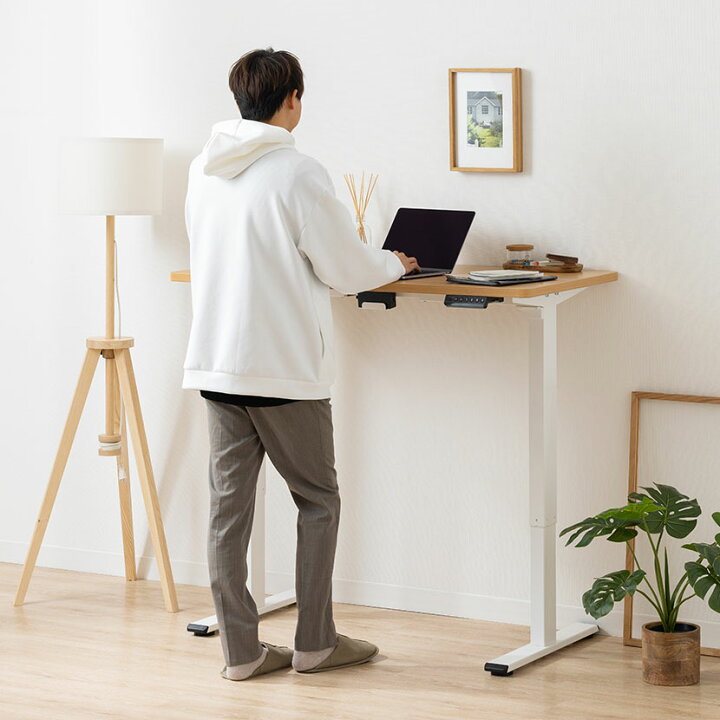 楽天市場】【法人様限定】電動昇降デスク W1000 シングルモーター 天板 