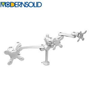 MODERNSOLID _\bh j^[A[ ֐߃A[ GSm~NX ϋv NvŒ VESA}EgE^Cv j^[3ʃf LA-516-1Q-WH