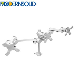 MODERNSOLID _\bh j^[A[ ֐߃A[ GSm~NX ϋv NvŒ VESA}EgE^Cv j^[3ʃf LA-516-4Q-WH