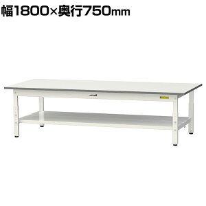 RH yʍƑ  Ᏸ SʒIt ω׏d150kg ሳ~V [Ne[u 150V[Y 1800×s750×400`575mm SUPAL-1875TT-WW