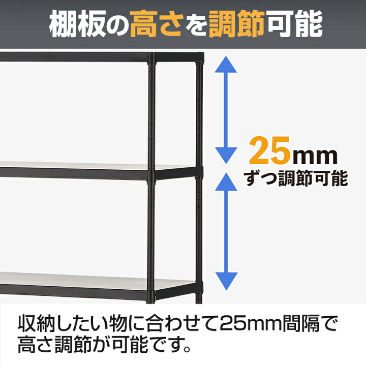 楽天市場 法人様限定 スチールラック 業務用 5段 ソリッドラック スチール棚 可動棚 耐荷重500kg 平面棚 フラット シェルゴ 幅1215 奥行460 高さ1740mmメタルシェルフ 収納棚 オープンラック ラック シェルフ 収納ラック スチールシェルフ 棚 倉庫 物置 オフィス