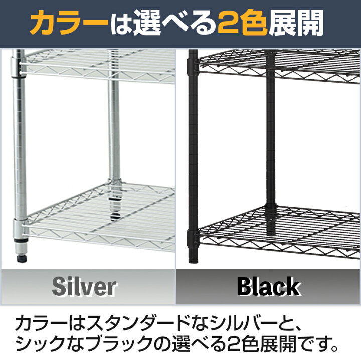 楽天市場】スチールラック 業務用 5段 スチール棚 可動棚 耐荷重500kg 