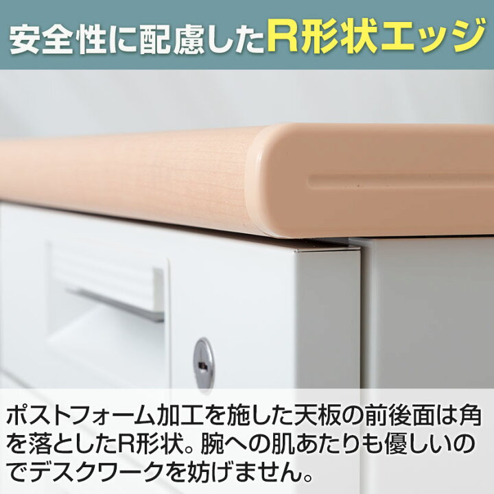 楽天市場 法人様限定 日本製 プラス スチールデスクsh2 オフィスデスク 事務机 両袖机 役員用机 幅1400 奥行700 高さ700 7mm デスク ワークデスク 仕事机 机 パソコン Pc おしゃれ 140cm 奥行70 オフィス 大人 白 引き出し 引き出し付き パソコンデスク 事務用