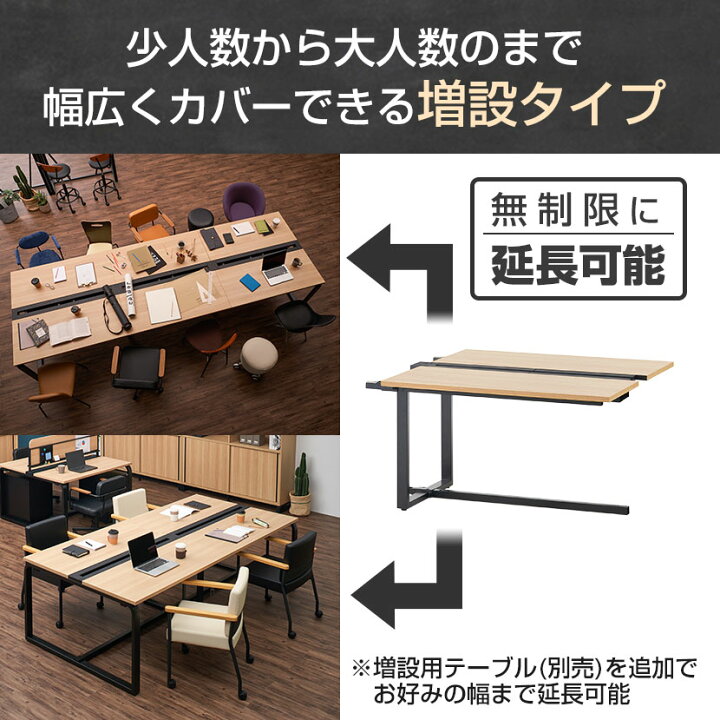 楽天市場】【法人様限定】METIO(メティオ)フリーアドレスデスク 