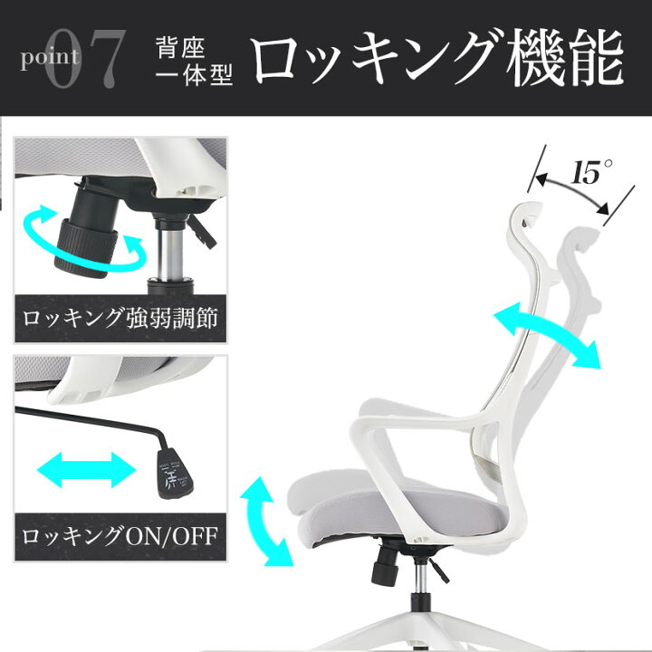 楽天市場】【アウトレット】メッシュチェア SMT-15 肘付き オフィス 