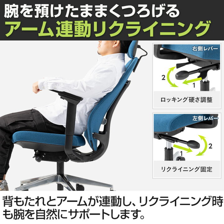 楽天市場】オフィスチェア GR-001 前傾チルト機能付き エルゴノミクス 