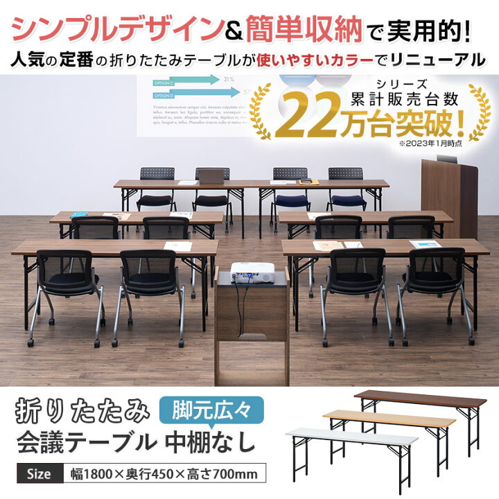 楽天市場】【25日11時〜5時間限定P5倍】【法人様限定】会議用テーブル 