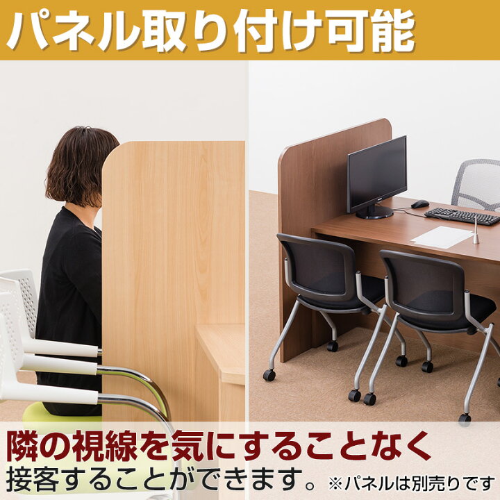 P5倍10日13 17時限定 法人様限定 木製 ローカウンター 受付カウンター 幅1400 奥行590 高さ700mm セルボ ホワイト・ナチュラル・ダークブラウン オフィスカウンター 受付 カウンター オフィス 事務室 受付台 台 デスク テーブル 業務用ローデスク