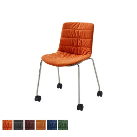 オリバー 会議用椅子 ミーティングチェア シルバー脚 キャスター付き 肘無し 幅535×奥行555×高さ750mm会議チェア チェア ミーティング 会議 椅子 イス 会議イス 会議椅子 会議チェア 事務椅子 会議用椅子