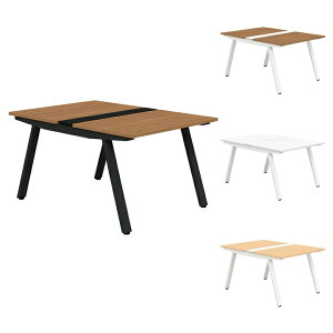 PLUS Genela�V���[�Y ���ʃx�[�X�Z�b�g �f�X�N/�e�[�u�� ��1000×���s1425×����720mm GE-N1014WB