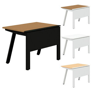 �y�ǉ�/���ݗp�zPLUS Genela�V���[�Y �ЖʃX�g���[�g �x�[�X�Z�b�g �f�X�N/�e�[�u�� ��1000×���s700×����720mm GE-N107KB